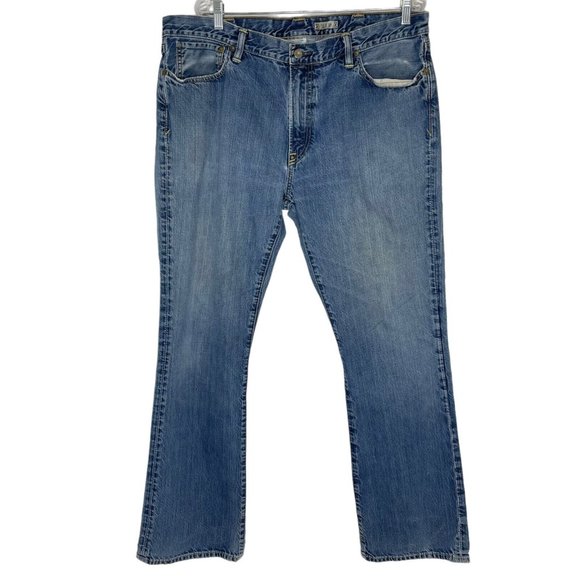 Polo Ralph Lauren Other - Polo Ralph Lauren Boot Cut Light Wash Blue Denim Jeans Size 38 X 32 Men’s